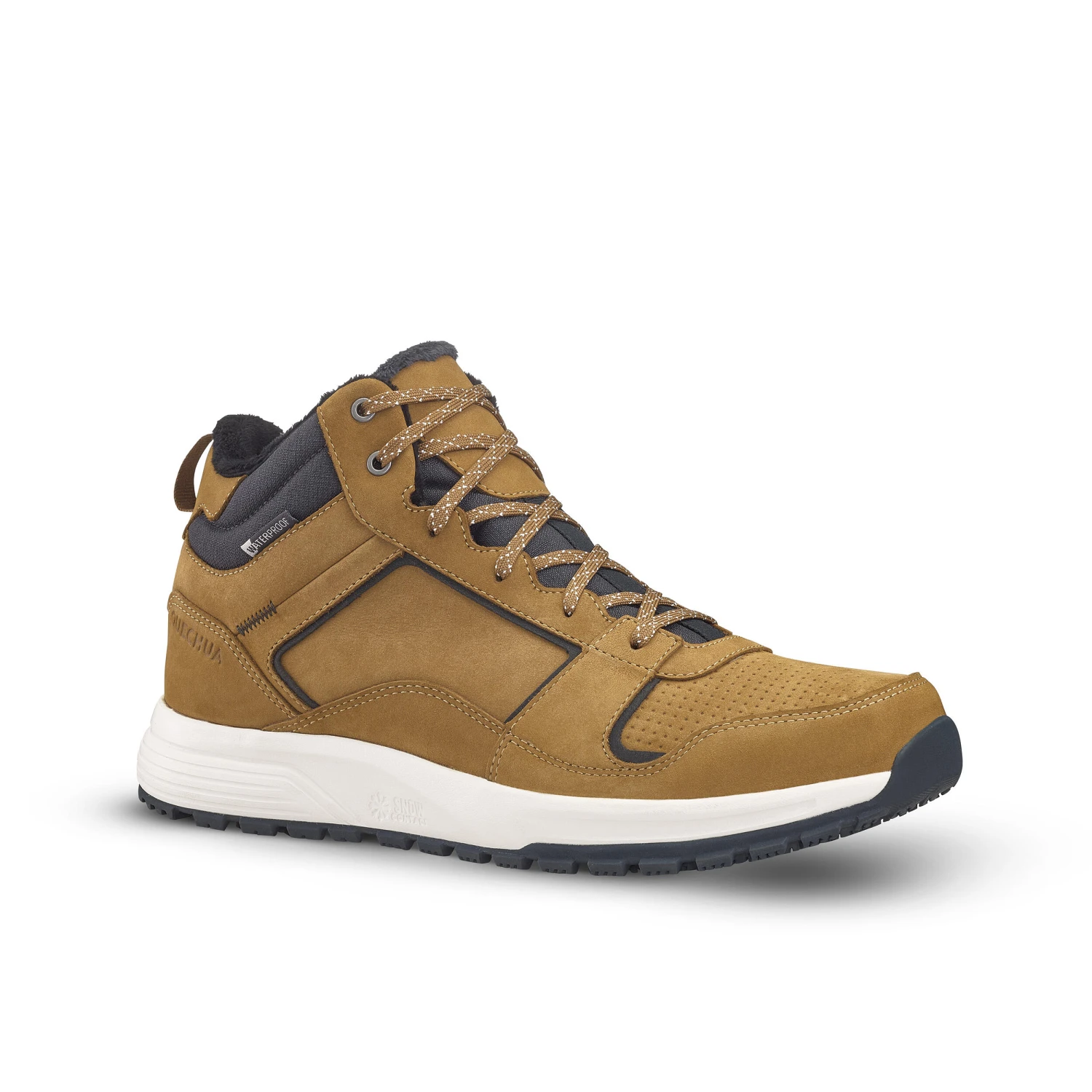 Quechua Men’s Warm And Waterproof Leather Hiking Boots - Image 7