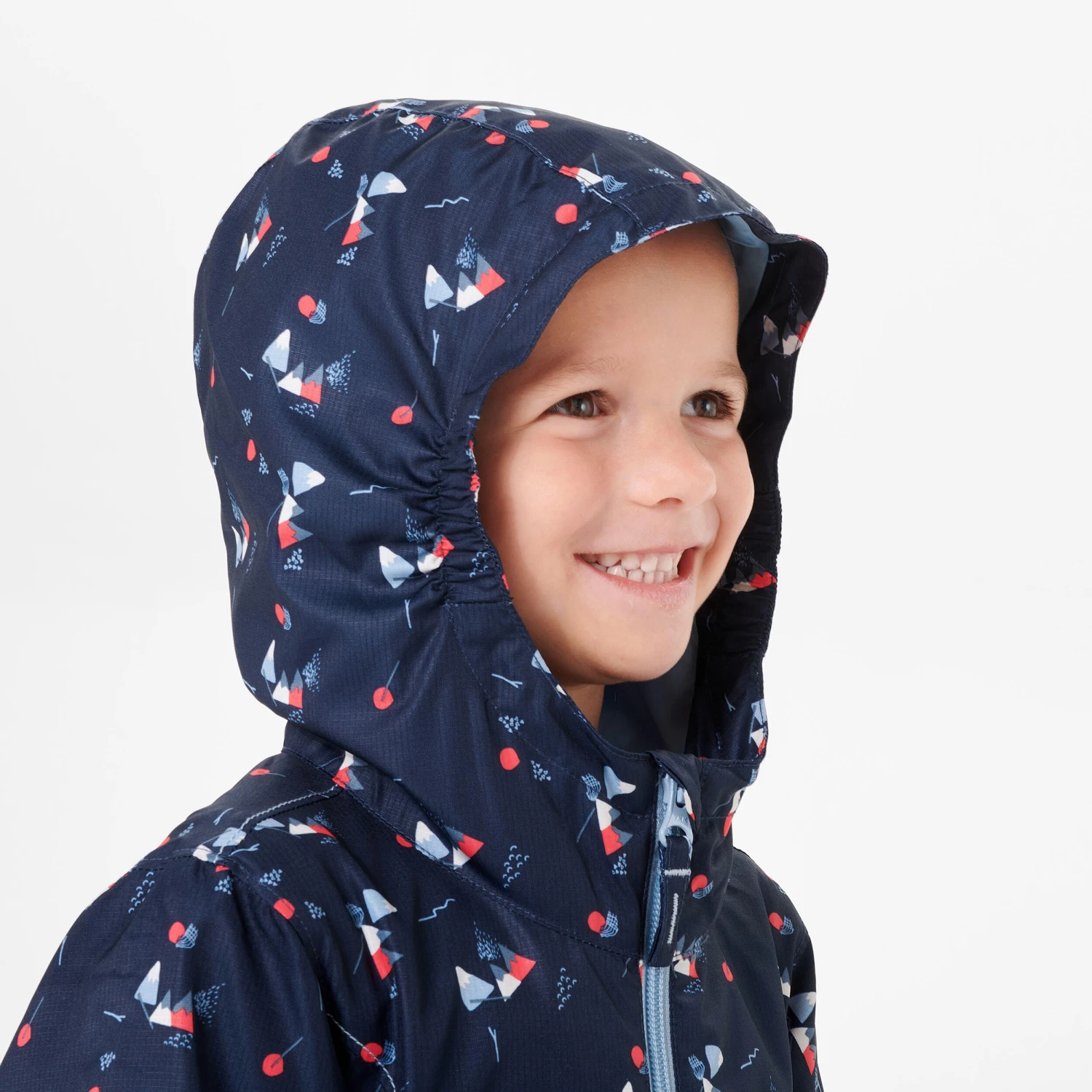Quechua Kids' Hiking Waterproof Jacket MH500 2 - Image 13