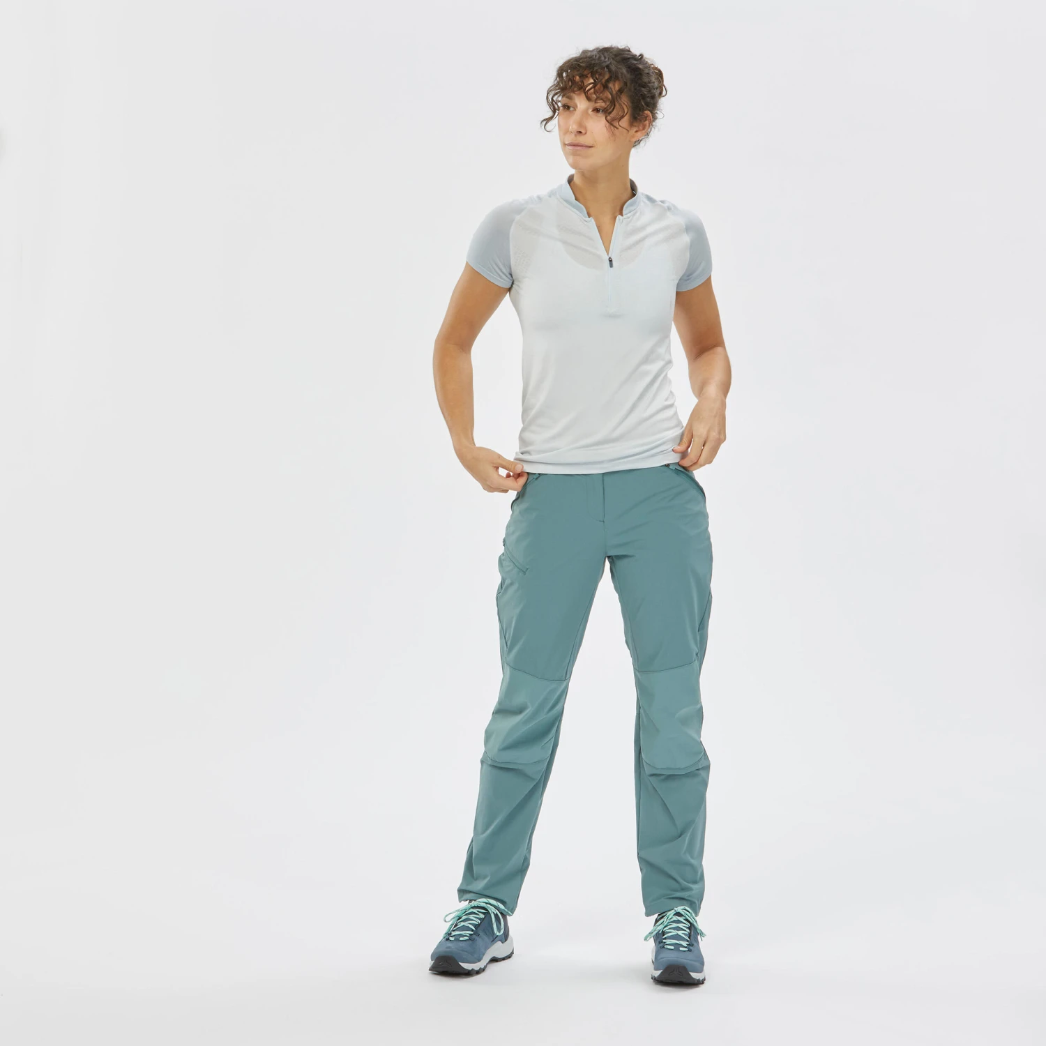 Quechua Women's Mountain Walking Short-Sleeved T - Image 3