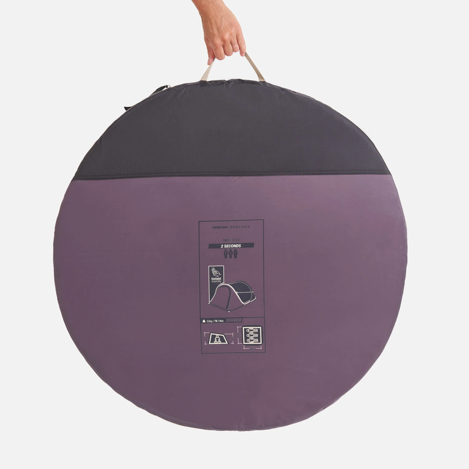 Quechua 3 Man Tent - Image 13