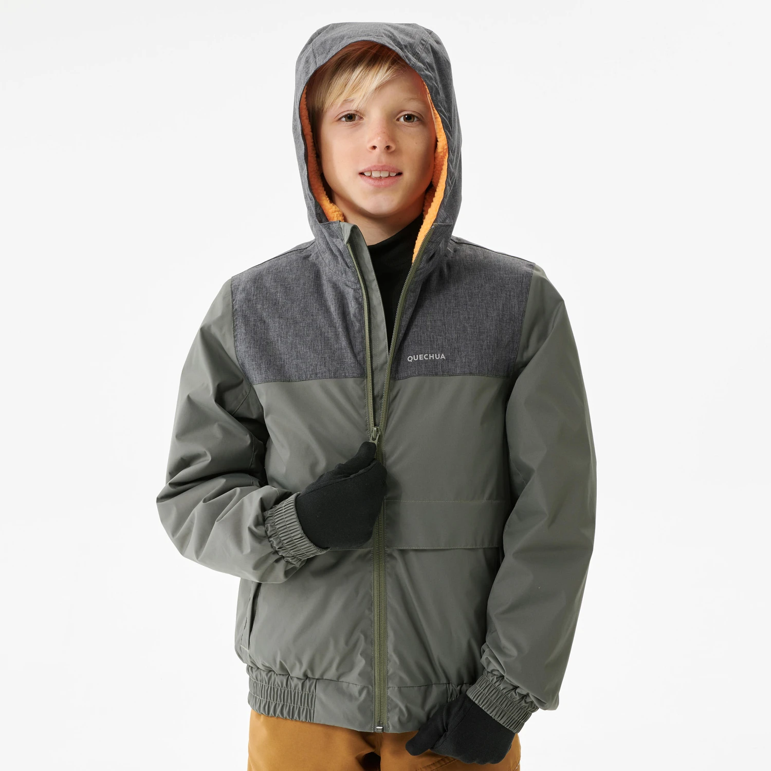 Quechua KIDS’ WARM AND WATERPROOF WINTER HIKING JACKET - SH100 -3.5°C - 7 - Image 3
