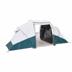 Quechua 4 Man Blackout Tent With Poles - Arpenaz 4.2 F&B