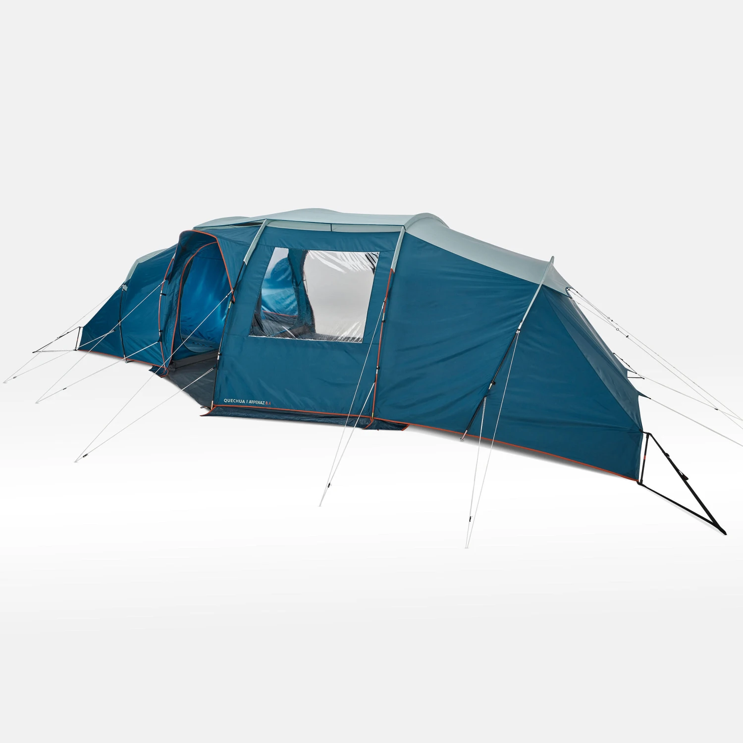 Quechua 8 Man Tent With Poles - Arpenaz 8.4 - Image 10