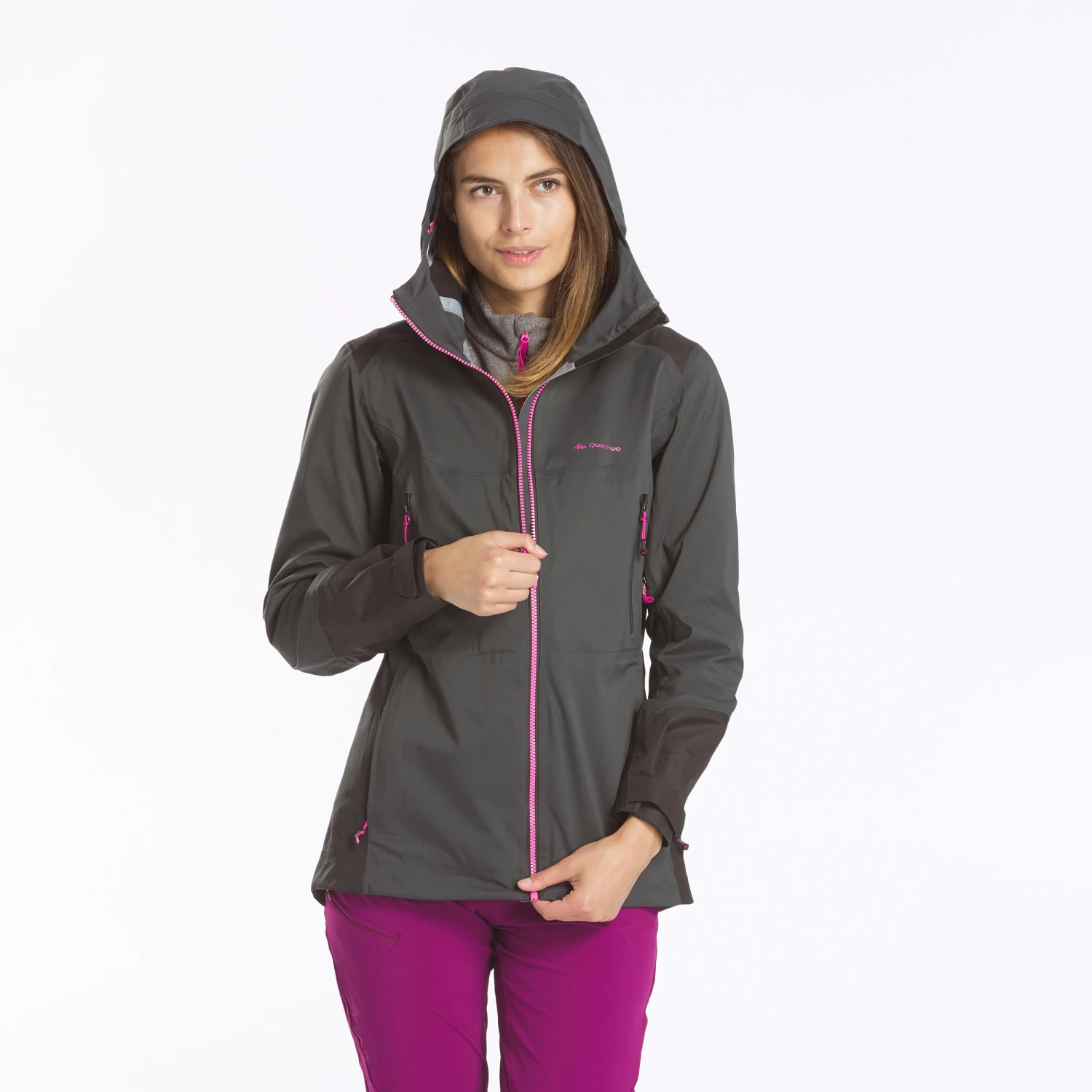 Quechua Women's Waterproof Mountain Walking Jacket - Image 4