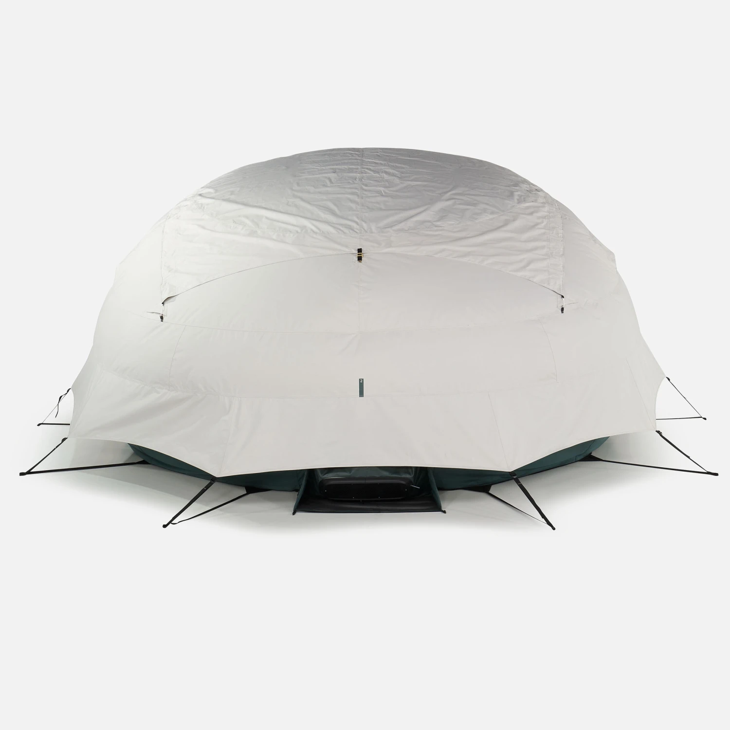 Quechua Camping Bubble Tent - AirSeconds Skyview Polycotton - 2 Man - Image 7