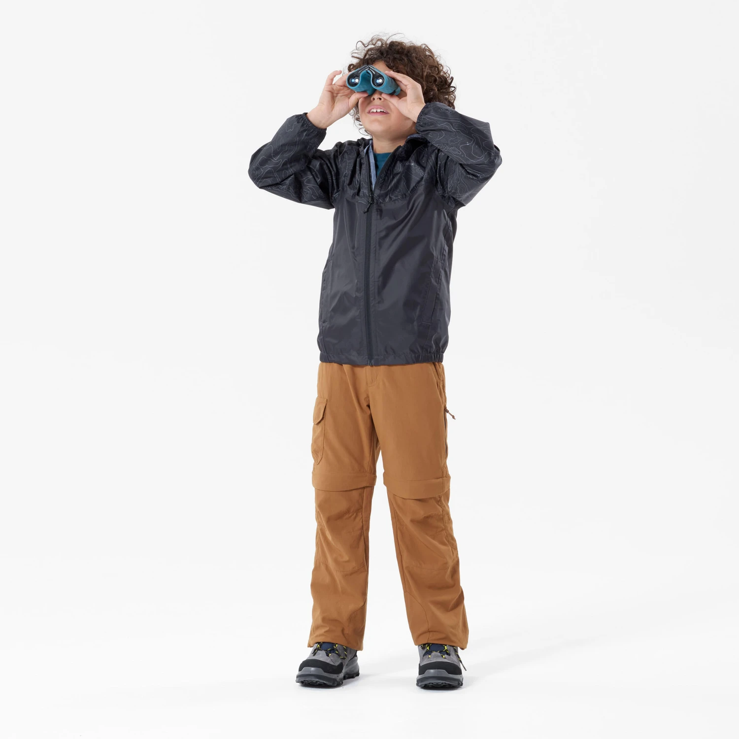 Quechua Kids’ Modular Hiking Trousers MH500 Aged 7 - Image 12