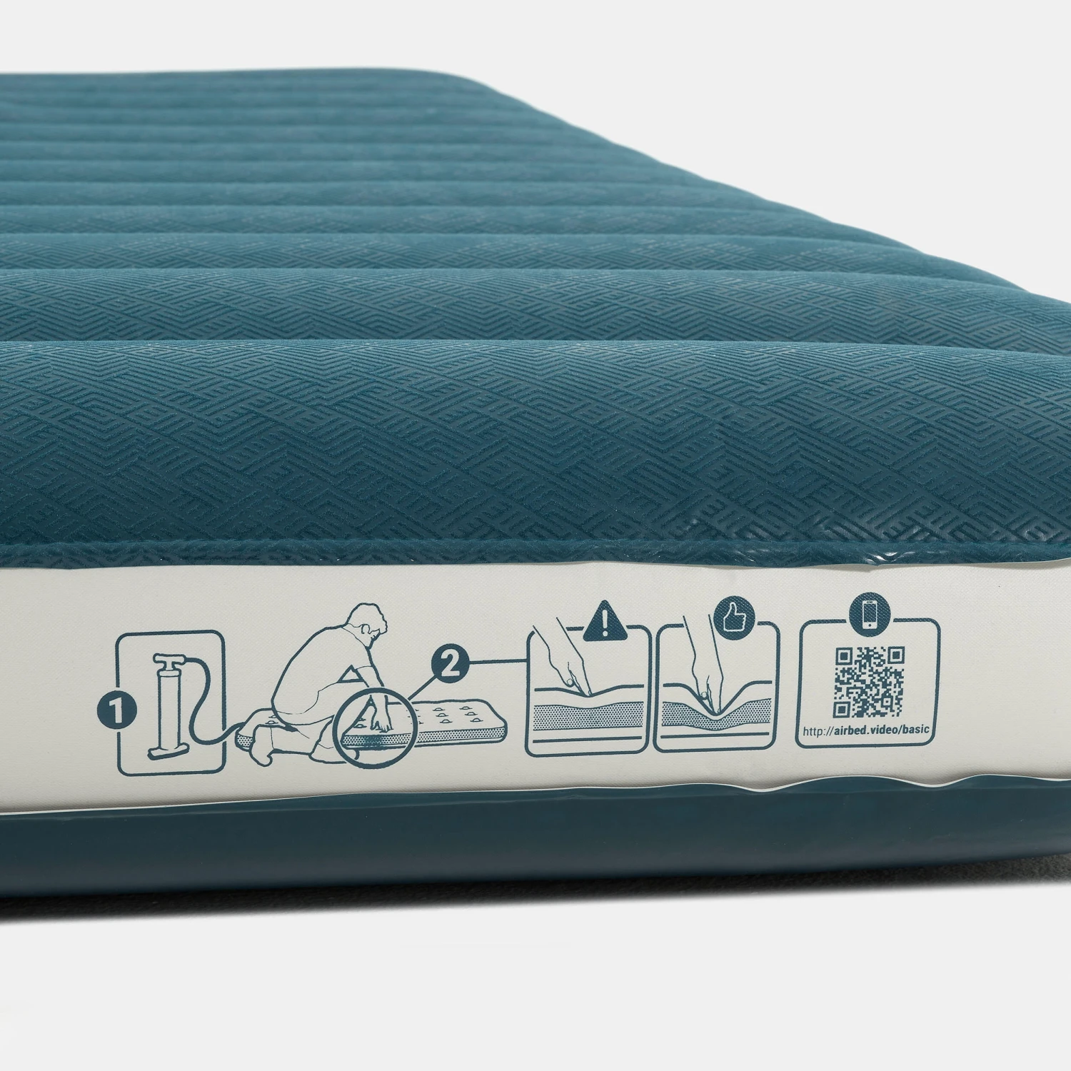 Quechua Inflatable Camping Mattress Air Comfort 120 Cm 2 People - Image 6