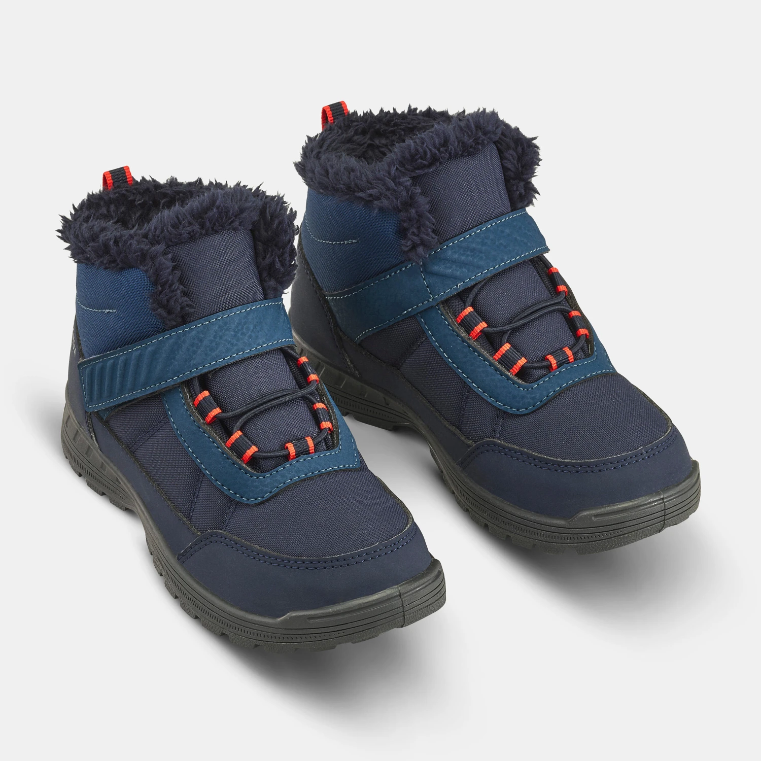 Quechua KIDS' WARM WATERPROOF HIKING BOOTS - SH100 WARM RIP-TAB - SIZE 24C - Image 12