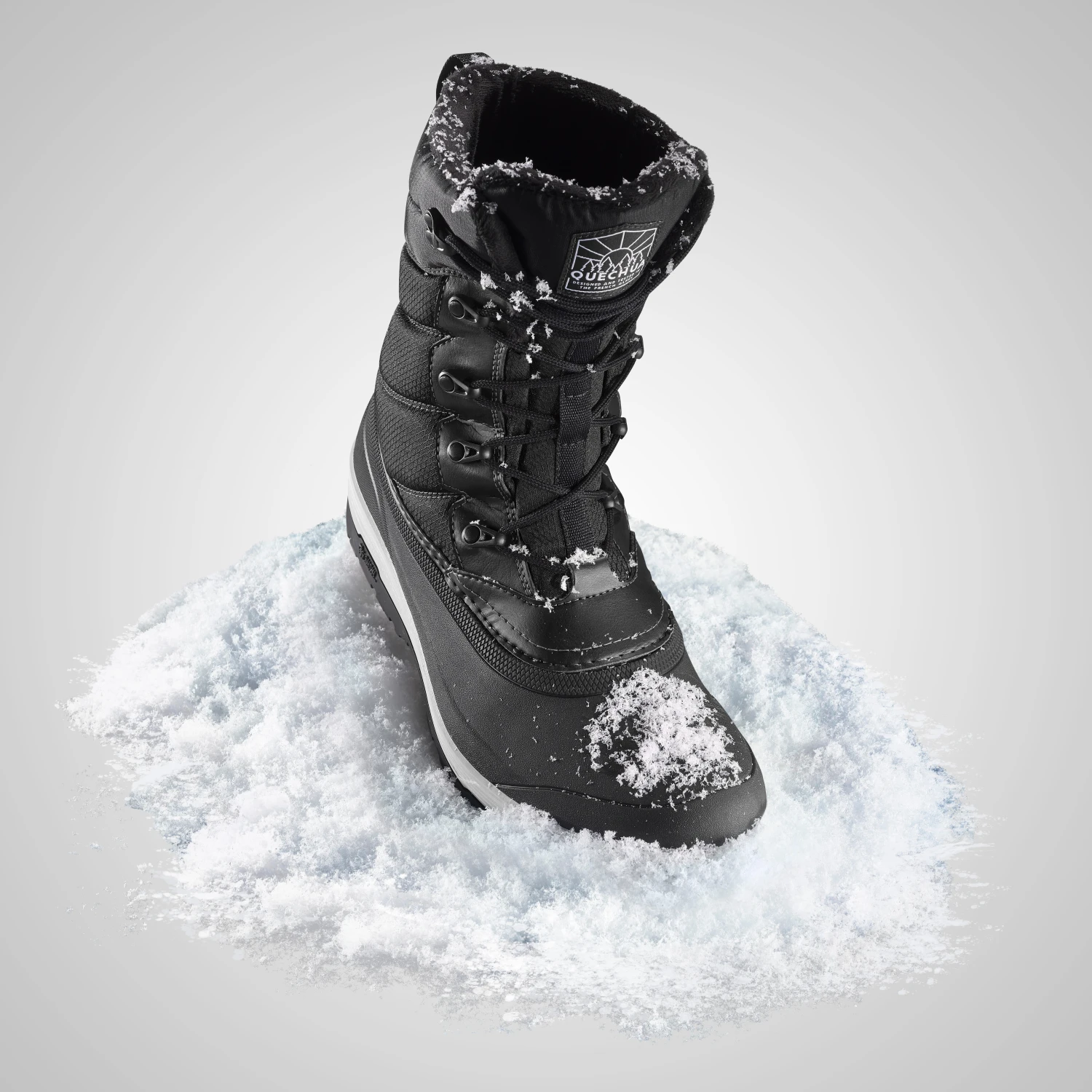 Quechua Warm Waterproof Snow Boots - SH500 Lace-up - Image 6