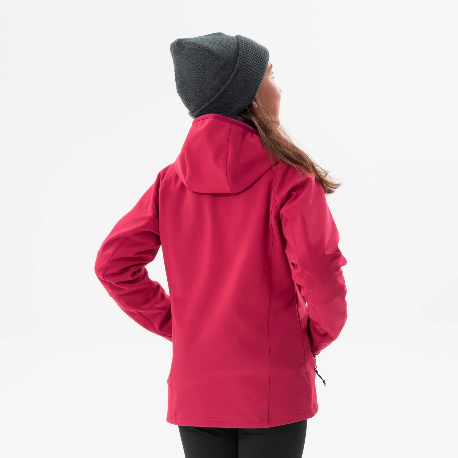 Quechua KIDS’ SOFTSHELL HIKING JACKET - MH550 Aged 7-15 - Image 5