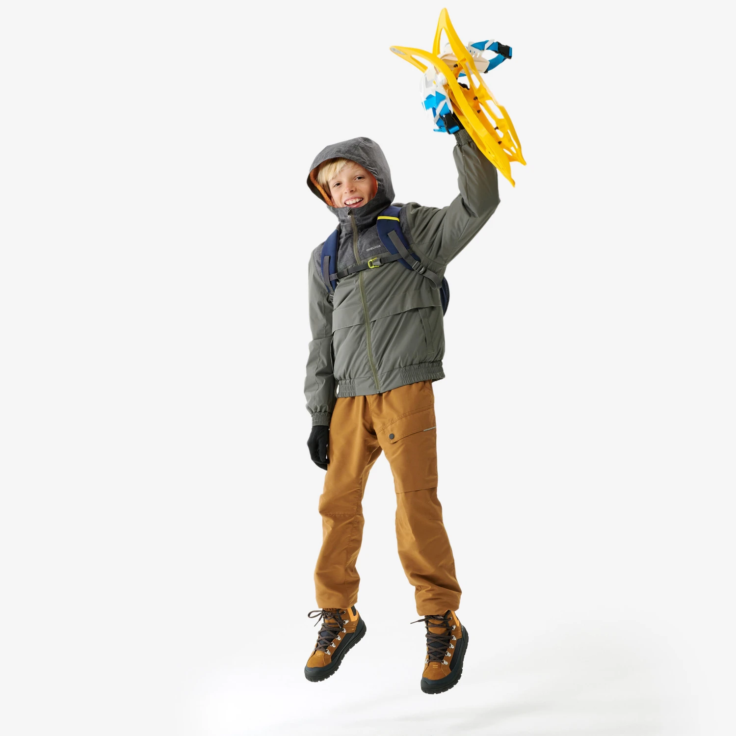 Quechua KIDS’ WARM AND WATERPROOF WINTER HIKING JACKET - SH100 -3.5°C - 7 - Image 8