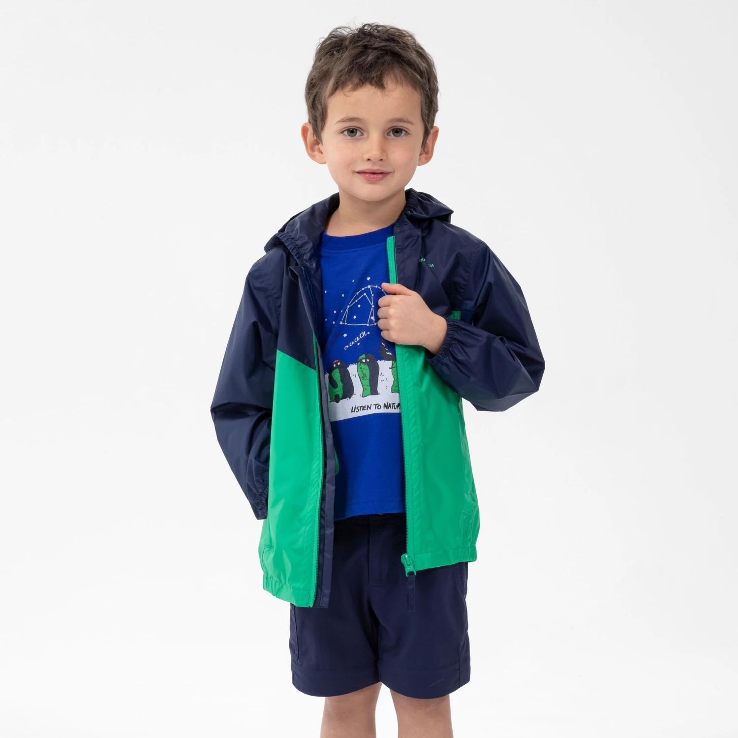 Quechua Kids’ Waterproof Hiking Jacket - MH150 - Aged 2 - Image 5
